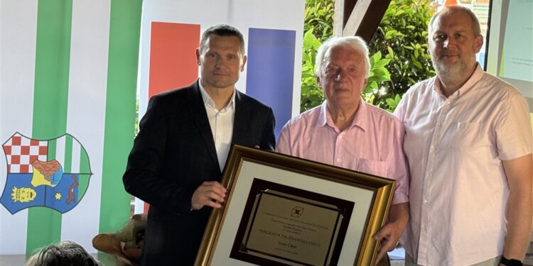 Ivanu Opiću županijska Nagrada tehničke kulture za životno djelo