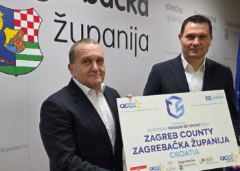 Zagrebačka županija proglašena Europskom regijom sporta za 2027. godinu