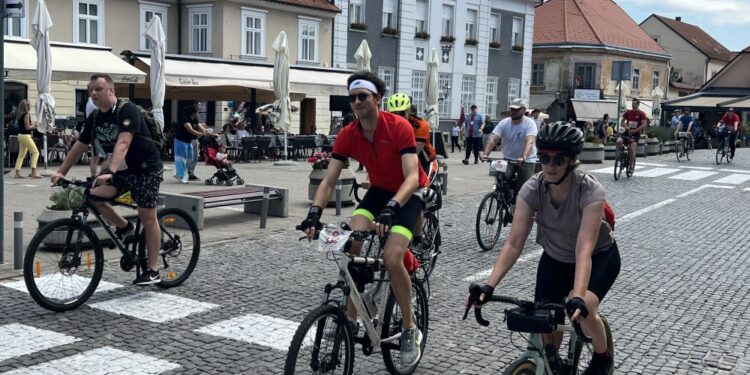 Regulacija prometa za Večernjakovu biciklijadu