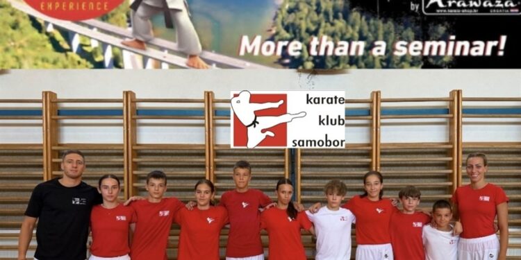 Samoborci u karate kampu u Fužinama