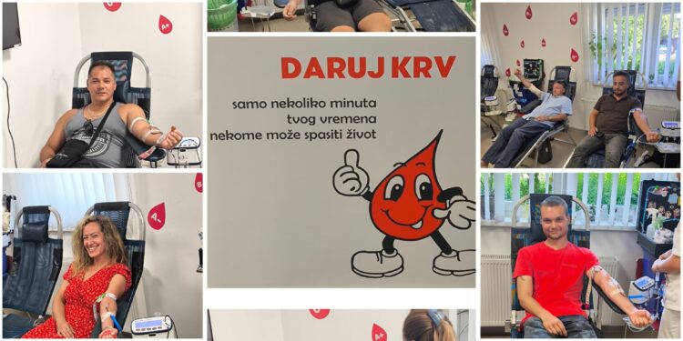 Prikupljeno 109 novih doza krvi