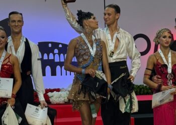 Vedran Sraga i Paula Hude srebrni na Europskom prvenstvu u 10 plesova za profesionalnu diviziju