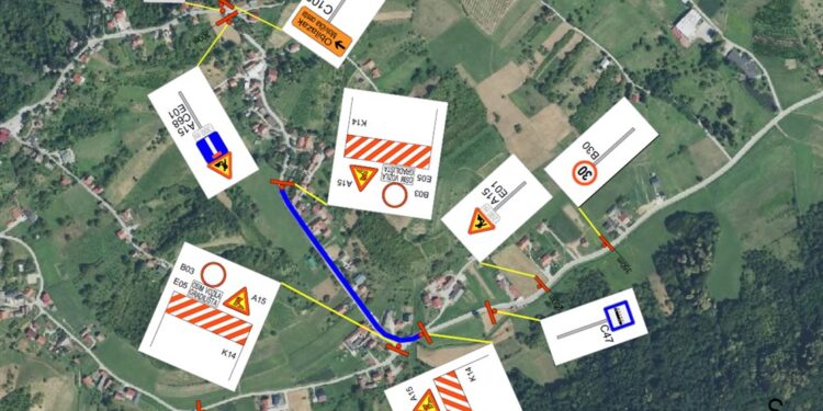 Počinju radovi na drugoj fazi uređenja raskrižja u Molvicama