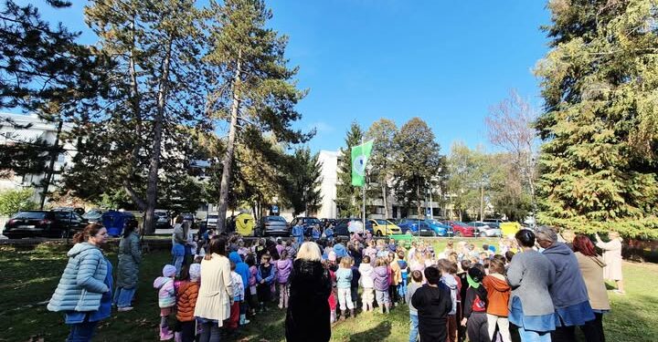 Dječji vrtić Izvor svečano podigao Zelenu zastavu Ekoškole