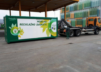 Listopadski rad mobilnog reciklažnog dvorišta